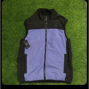 HUF BOROUGH REVERSIBLE VEST Men’s Size Medium  JK00135